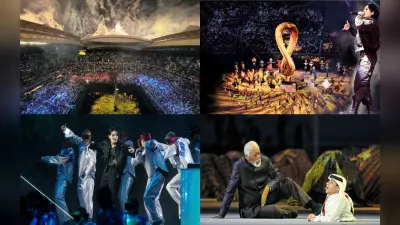 FIFA World Cup 2022: कतर में फीफा वर्ल्ड कप का रंगारंग आगाज, BTS समेत 900 कलाकारों ने की शिरकत, PHOTOS