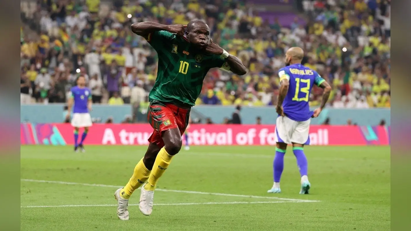 FIFA World Cup: कैमरून ने 5 बार की चैंपियन ब्राजील को हराकर रचा इतिहास, स्विट्जरलैंड पहुंची अंतिम 16 में