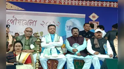शांतिनिकेतन में वैकल्पिक पौष मेला का उद्घाटन किया फिरहाद हकीम ने, कुलपति और भाजपा को लिया आड़े हाथ