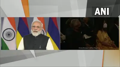भारत का मॉरीशस को तोहफा, पीएम मोदी और उनके समकक्ष प्रविंद जगन्नाथ ने मिलकर किया कई परियोजनाओं का उद्घाटन
