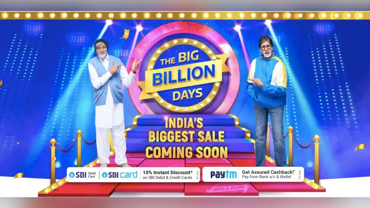 Flipkart पर आ रहा Big Billion Days सेल, स्मार्टफोन्स पर मिलेगा जबरदस्त डिस्काउंट