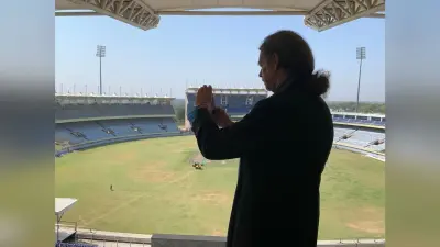 भारत में जर्मनी के राजदूत वाल्टर जे लिंडनर ने किया JSCA क्रिकेट स्टेडियम का दौरा, जमकर की तारीफ