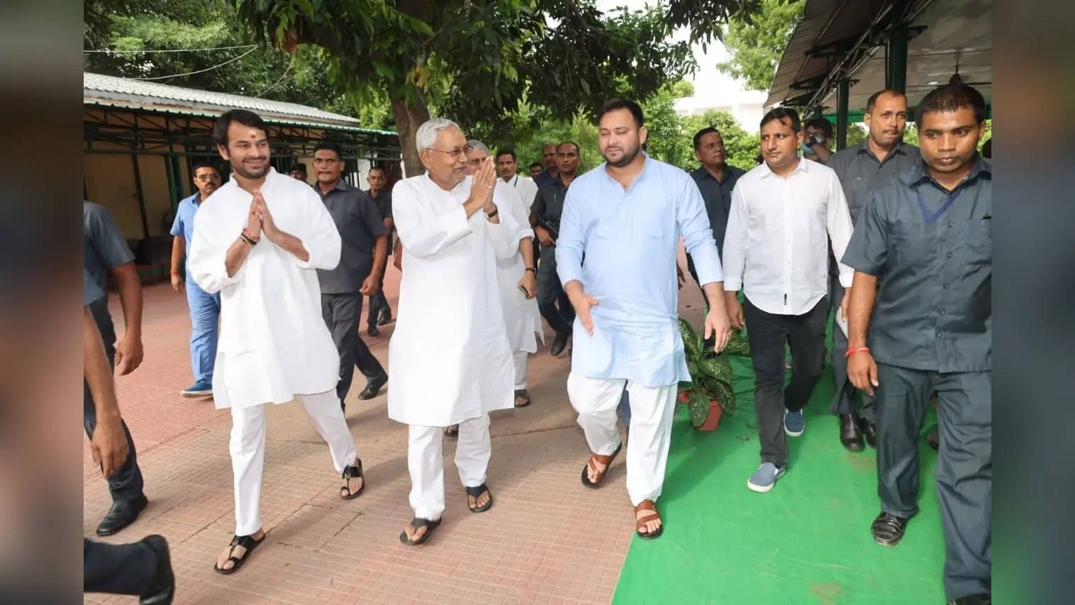 नीतीश कैबिनेट का गठन आज, 2015 के आधार पर महागठबंधन में तय हुआ हिस्सेदारी का फाॅर्मूला