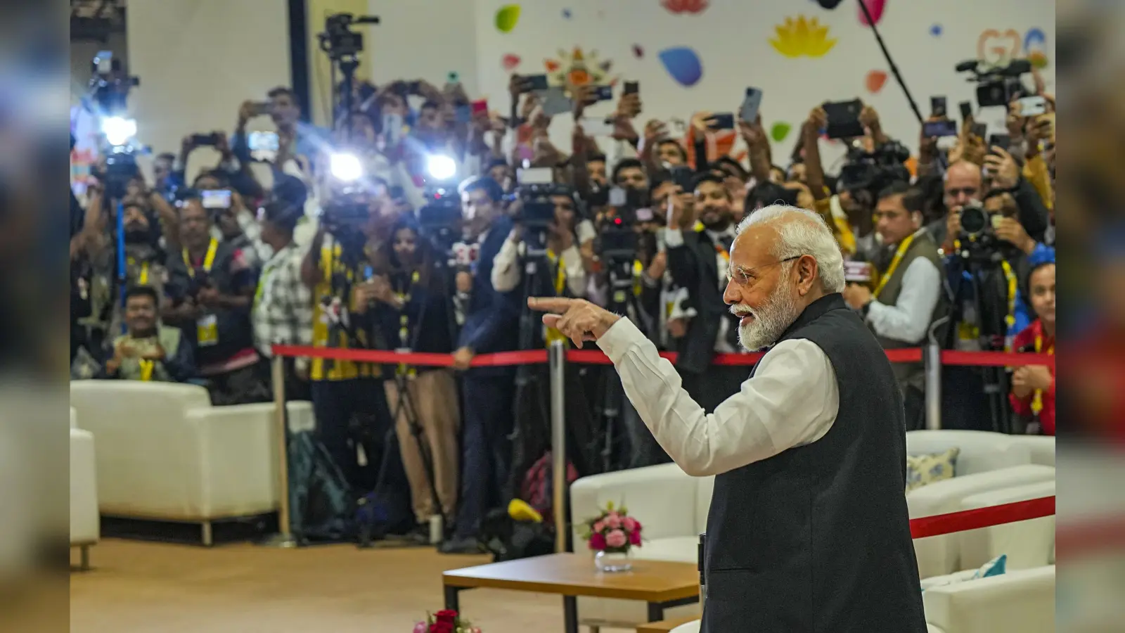 G20 Summit: मीडिया केंद्र में दिखा एक पृथ्वी, एक परिवार का भाव