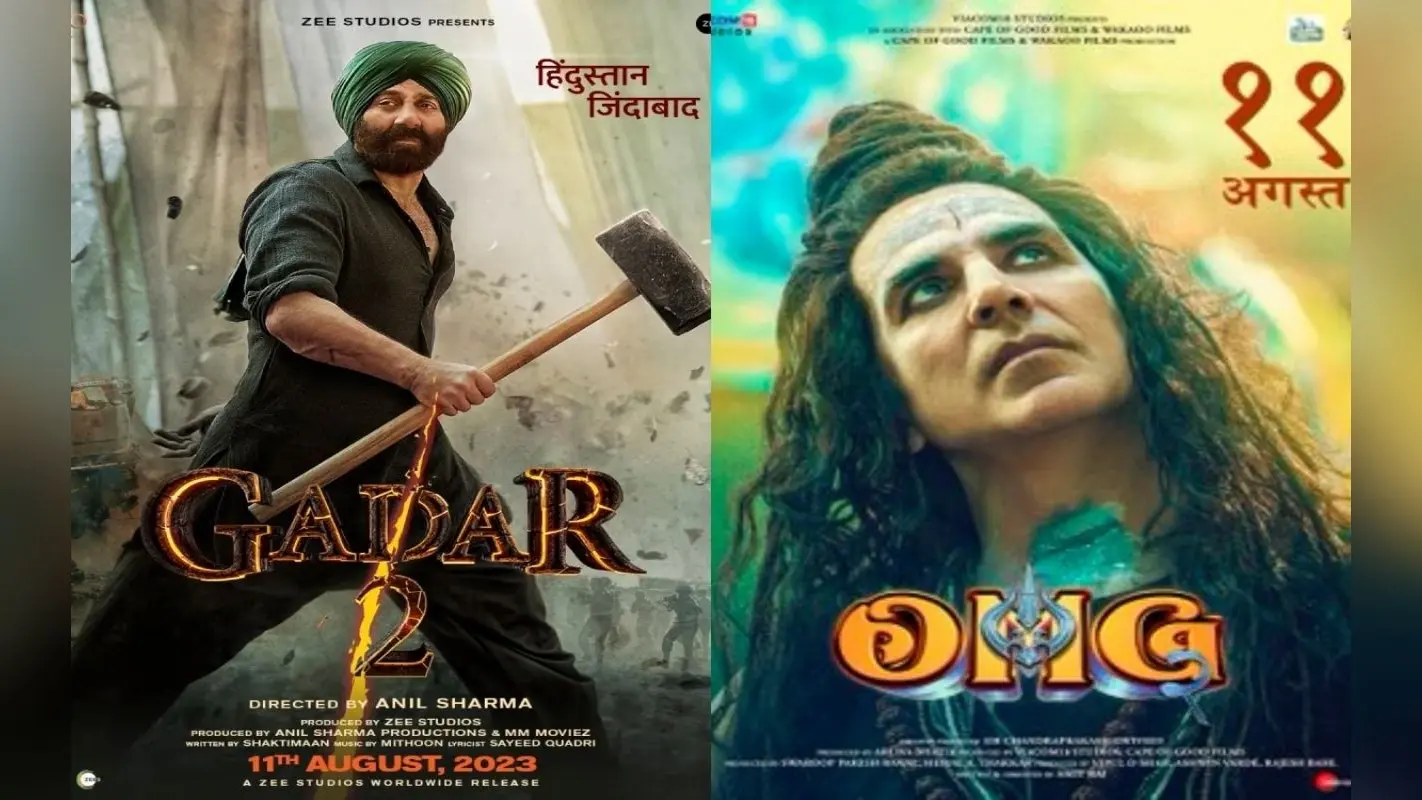 GADAR 2 Vs OMG 2 : सोशल मीडिया में मीम्स की भरमार, सनी देओल और अक्षय कुमार की फिल्म पर फैंस ने ऐसे किया रिएक्ट