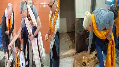 गंगा विलास क्रूज: ‘बोल बम’ का नारा विदेशी सैलानियों को भी प्यारा, भागलपुर में भोलेनाथ की भक्ति में हुए लीन