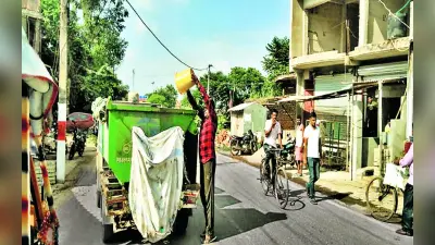 देवघर में हर दिन नहीं हो रहा डोर-टू-डोर कचरे का उठाव, नगर निगम क्षेत्र में चुनौती