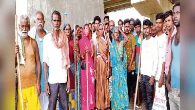 गजट प्रकाशित होने व नोटिस मिलने के बाद भी नहीं मिल रहा गढ़वा के ग्रामीणों को मुआवजा