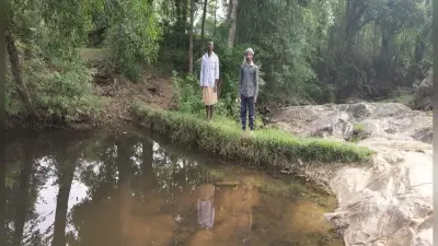 जानिए, घाघरा प्रखंड के किसानों ने कैसे नदी का पानी रोक कर रहे हैं खेती