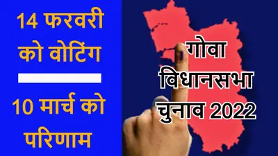 Goa Election 2022 : गोवा में बीते पांच साल में 60 प्रतिशत विधायकों ने किया दलबदल, बनाया रिकॉर्ड