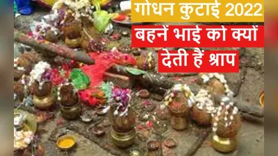 Bhai Dooj 2022: गोधन कुटाई में बहनें भाई को श्राप देती हैं, फिर जीभ में चुभाती हैं रेंगनी का कांटा