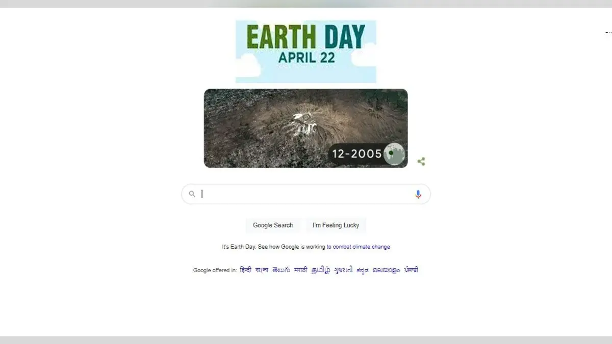 World Earth Day 2022 के मौके पर Google ने बनाया खास Doodle, बताया कैसे बदल रहा है पृथ्वी का रूप