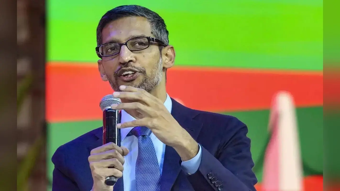 Google CEO सुंदर पिचाई बोले- भारत बड़ी निर्यात अर्थव्यवस्था होगा, मुक्त इंटरनेट से मिलेगा लाभ