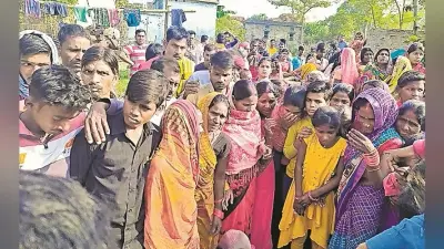 दर्दनाक हादसा : मटकोर की रस्म में निकली आठ महिलाओं को बेकाबू ट्रक ने रौंदा, दो की मौत
