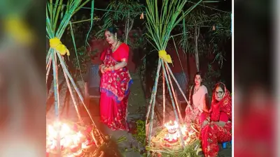 Chhath 2022: गोरखपुर में श्रद्धालुओं ने उगते सूर्य को दिया अर्घ्य, पारण के बाद संपन्न हुआ 36 घंटे का व्रत