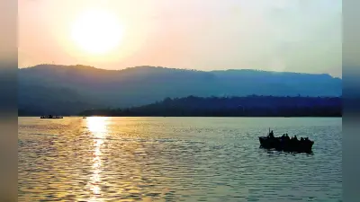 Tourism: हिमाचल की गोद में फैली नीले हरे गोबिंद सागर की आभा पर्यटकों को है लुभाता