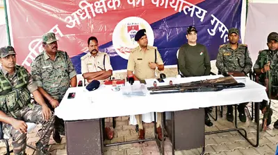 गुमला पुलिस के हत्थे चढ़ने से बचा नक्सली बहुरा मुंडा, हथियार हुआ बरामद