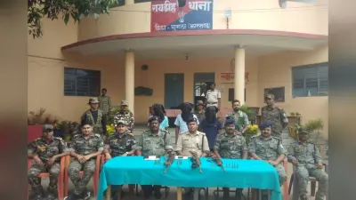 झारखंड: अपराध की योजना बनाते पीएलएफआई के तीन हार्डकोर उग्रवादी गिरफ्तार, तीन देसी राइफल व 15 गोलियां बरामद