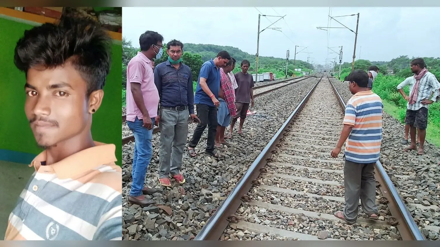 बेरमो में रेलवे ट्रैक पर मिला गुमला के युवक का शव
