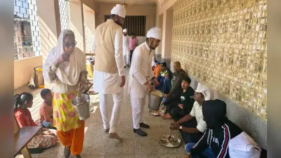 पलामू में ‘गुरु के लंगर’ में भक्तों की उमड़ी भीड़, झारखंड के पहले स्पीकर इंदर सिंह नामधारी ने कही ये बात