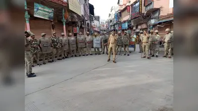 Gyanvapi survey: ज्ञानवापी मस्जिद परिसर में सर्वे-वीडियोग्राफी का काम जारी, छावनी में तब्दील हुआ इलाका