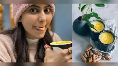 Turmeric Milk Benefits : सर्दियों में रकुलप्रीत का सीक्रेट है एनर्जी बूस्टर हल्दी वाला दूध