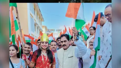 PHOTOS:रांची विश्वविद्यालय में हर घर तिरंगा अभियान का आगाज,राज्यपाल सीपी राधाकृष्णन रवाना करेंगे तिरंगा यात्रा