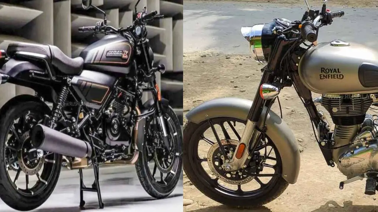 हार्ले डेविडसन Vs रॉयल एनफील्ड : X400 की लुक अच्छी या Classic 350 की शाही सवारी? जानें कौन बेहतर