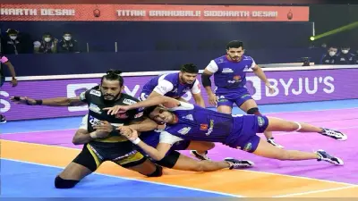 Pro Kabaddi League: तेलुगु टाइटंस की लगातार तीसरी हार, हरियाणा स्टीलर्स ने 39-37 से हराया
