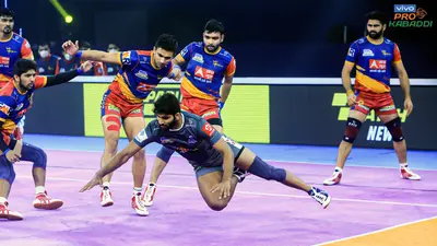 Pro Kabaddi League: हरियाणा स्टीलर्स ने यूपी योद्धा को 36-35 से हराया, प्रदीप और श्रीकांत का प्रयास विफल
