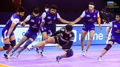 Pro Kabaddi League: हरियाणा स्टीलर्स और तेलुगु टाइटंस का मुकाबला ड्रॉ, विकास और अंकित में जबरदस्त जंग