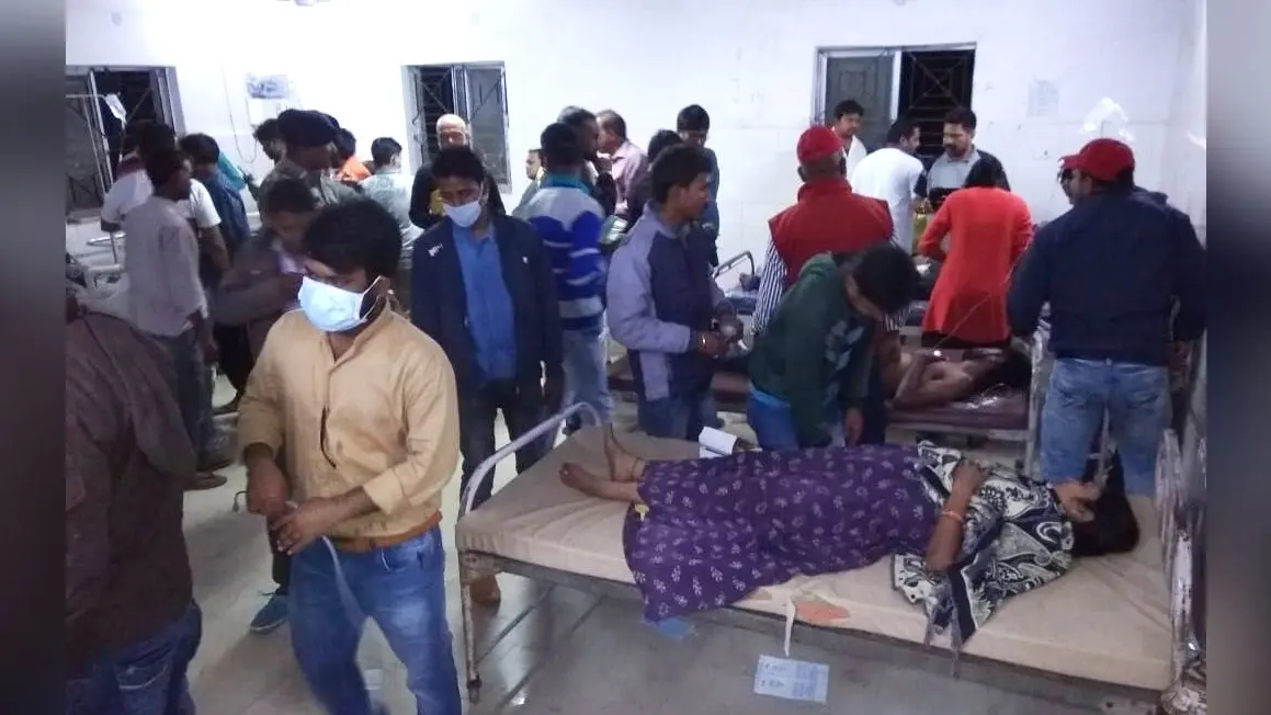 हजारीबाग के प्रीमियम आइस फैक्ट्री से अब भी हो रहा है अमोनियम नाइट्रेट गैस का रिसाव