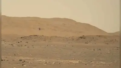 मंगल ग्रह की सतह पर उड़ रहा छोटा हेलीकॉप्टर, नासा के रोवर ने भेजा Video, आप भी देखें