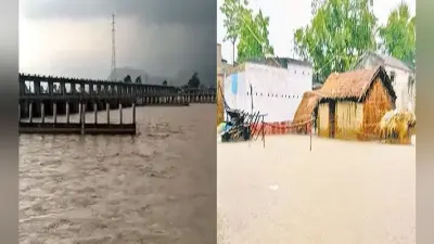 Flood 2021: बिहार के लिए आफत बनी नेपाल में हो रही मूसलाधार बारिश, गंडक बराज के सभी गेट खोले गए, नदी में तेज उफान