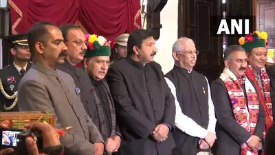 Himachal Cabinet: हिमाचल प्रदेश की सुक्खू सरकार में पहला कैबिनेट विस्तार, सात मंत्रियों ने ली शपथ