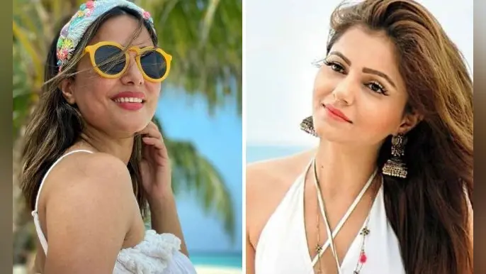 Hina Khan vs Rubina Dilaik : किसका लुक बेस्ट? रुबीना दिलाइक की ट्रांसपेरेंट ड्रेस में बोल्ड फोटो तो हिना खान की दिलकश…
