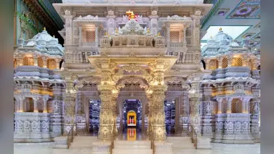भारत के बाहर निर्मित दुनिया के दूसरे सबसे बड़े मंदिर का न्यूजर्सी में होगा उद्घाटन, जानें इसकी खासियत