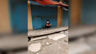 नशे के लिए कोविड अस्पताल से फरार कोरोना पॉजिटिव चोर पकड़ाया