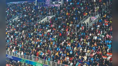 Hockey World Cup 2023: आतिशबाजी व संगीत के बीच 20 हजार दर्शकों ने बढ़ाया हौसला