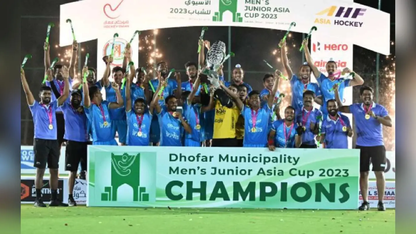 Men’s Hockey Junior Asia Cup: भारत ने पाकिस्तान को हराकर जीता गोल्ड, हॉकी इंडिया ने की इनामों की बारिश