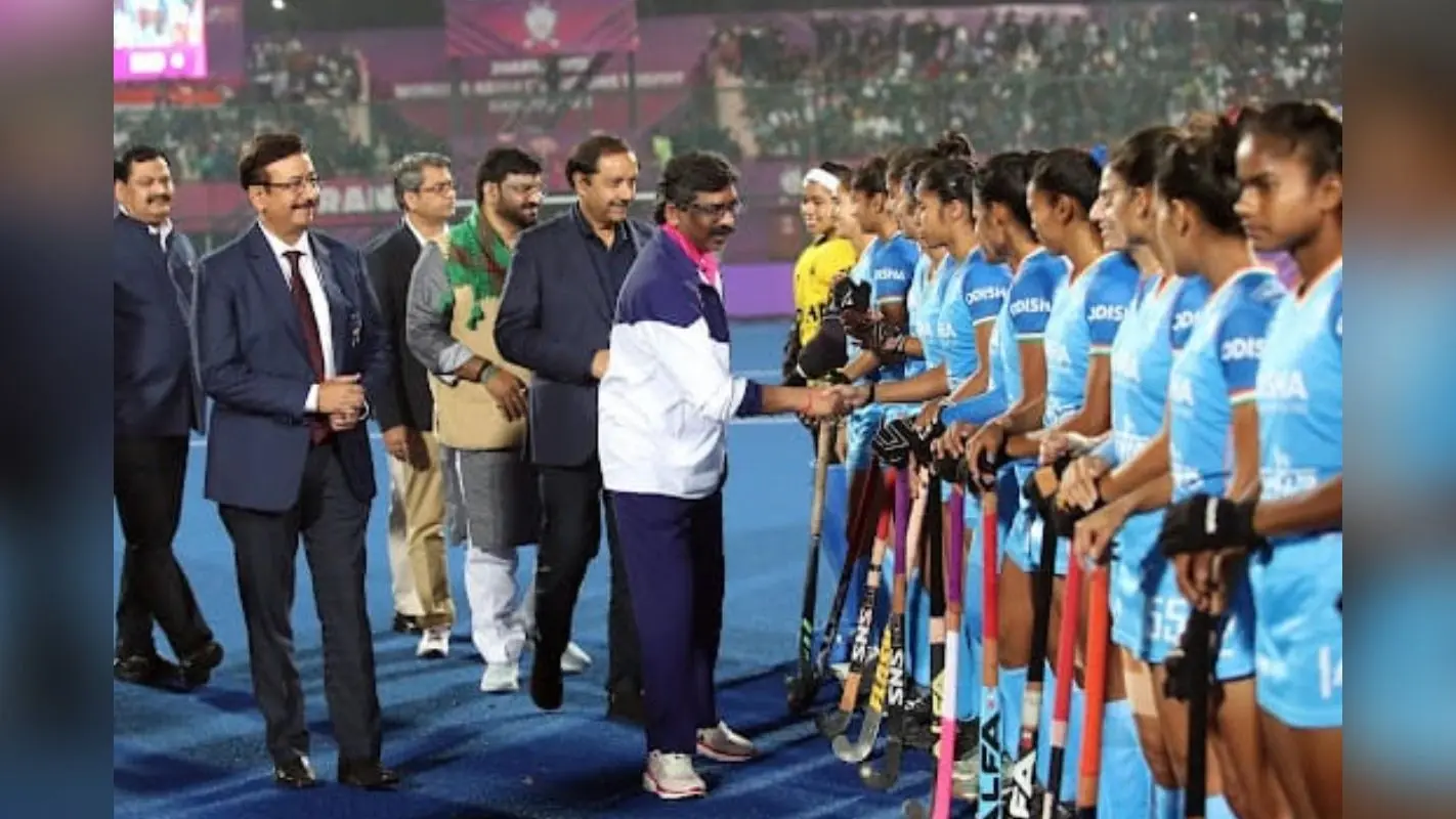 भारत ने जापान को 4-0 से रौंदकर महिला एशियन चैंपियंस ट्रॉफी 2023 का खिताब जीता, सीएम हेमंत सोरेन बने साक्षी