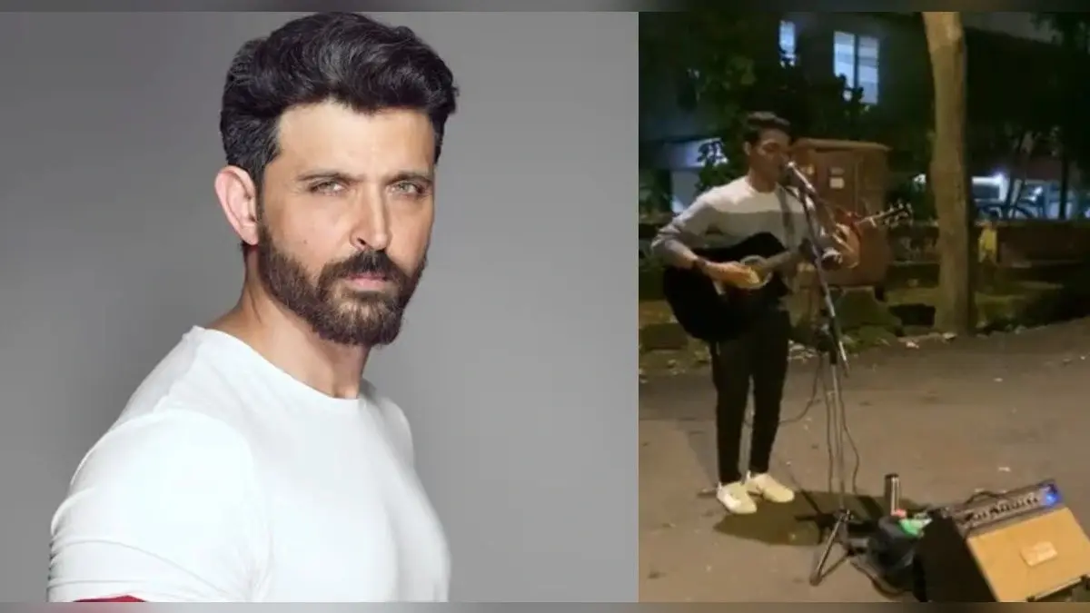 ‘जब कोई बात बिगड़ जाए’ गाने वाले स्ट्रीट परफॉर्मर का Video Viral, Hrithik Roshan ने की प्रशंसा