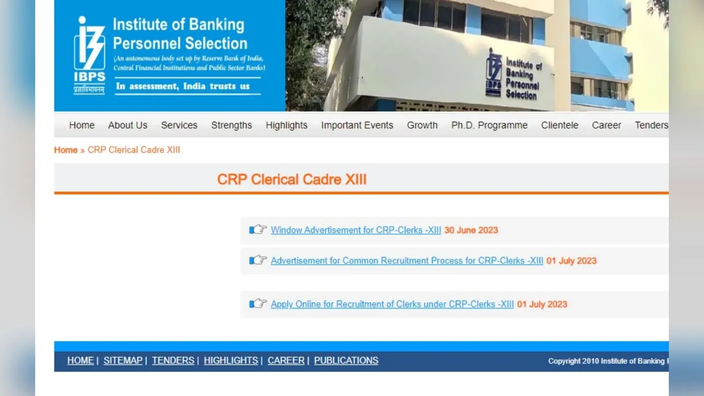 IBPS Clerk 2023: 500 वैंकसी बढ़ी, सीआरपी क्लर्क-XIII के लिए रिवाइज्ड लिस्ट यहां देखें