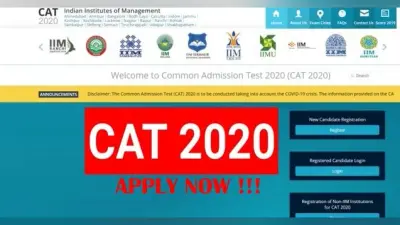 IIM CAT 2020: कैट की ऑनलाइन आवेदन प्रक्रिया शुरू, 26 सितंबर से पहले करें रेजिस्ट्रेशन
