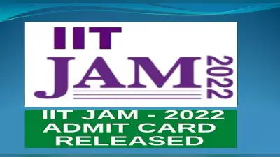 IIT JAM 2022 Admit Card Released: आईआईटी जैम 2022 एडमिट कार्ड रिलीज, ऐसे करें डाउनलोड