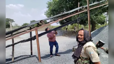 झारखंड: अवैध खनन के खिलाफ टास्क फोर्स की कार्रवाई, छापेमारी में चार क्रशर ध्वस्त, केस दर्ज