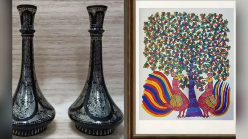 नरेंद्र मोदी ने साउथ अफ्रीका के राष्ट्रपति को भेंट की ‘सुराही’, ब्राजीलियाई राष्ट्रपति को गोंड पेंटिंग