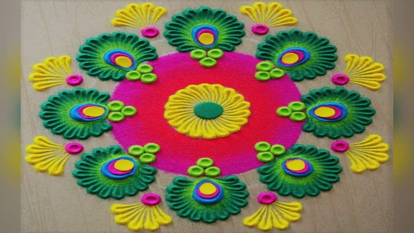 Diwali Trending Rangoli 2023: इस दिवाली अपने घर- आंगन में बनाएं ये सिंपल और ट्रेंडिग रंगोली डिजाइन, देखें फोटो