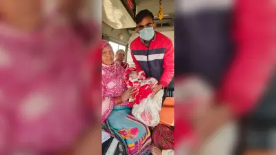 108 एम्बुलेंस में गूंजी किलकारी, जच्चा-बच्चा दोनों सुरक्षित, सीएचसी बीकेटी में कराये गए भर्ती