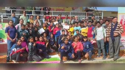 Aligarh News: सांसद खेल स्पर्धा का समापन, 121 पुरस्कारों में दिए 2.35 लाख